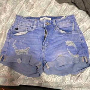 Womens Ripped Shorts